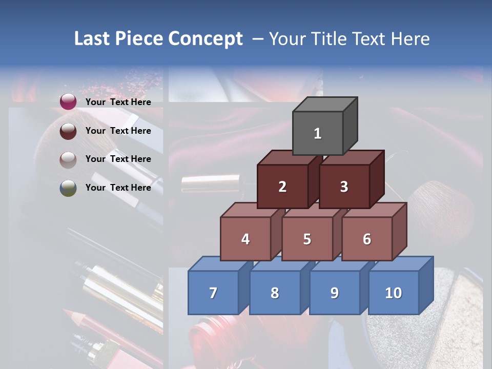 Makeup Collage PowerPoint Template