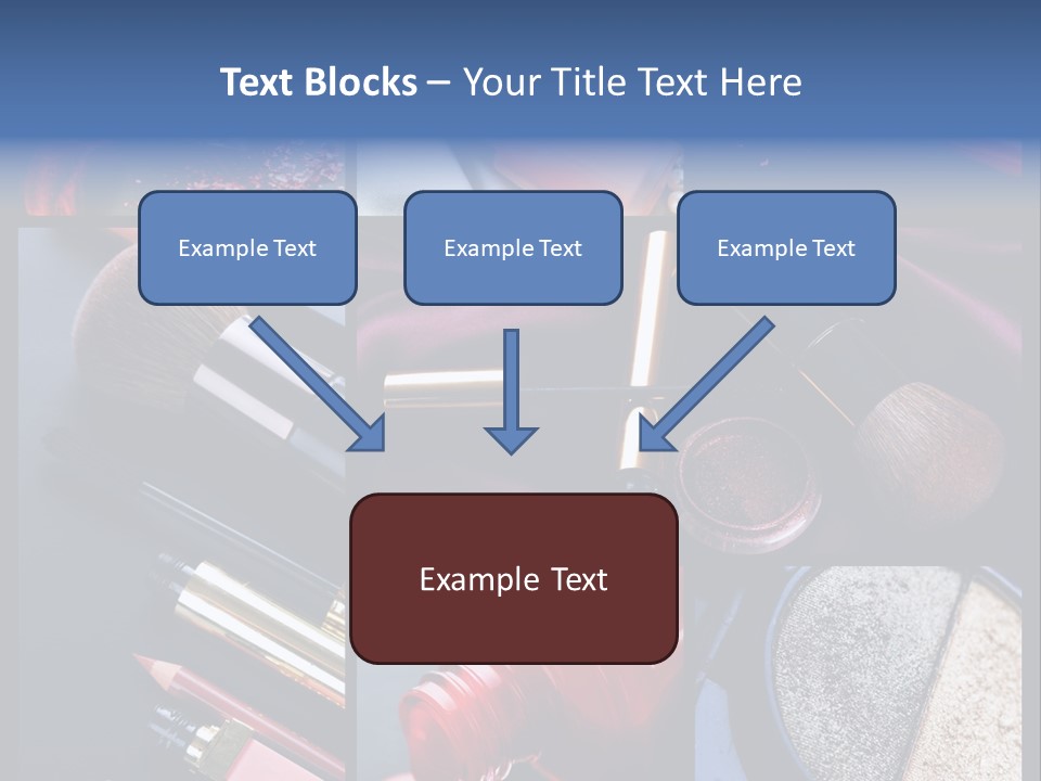 Makeup Collage PowerPoint Template