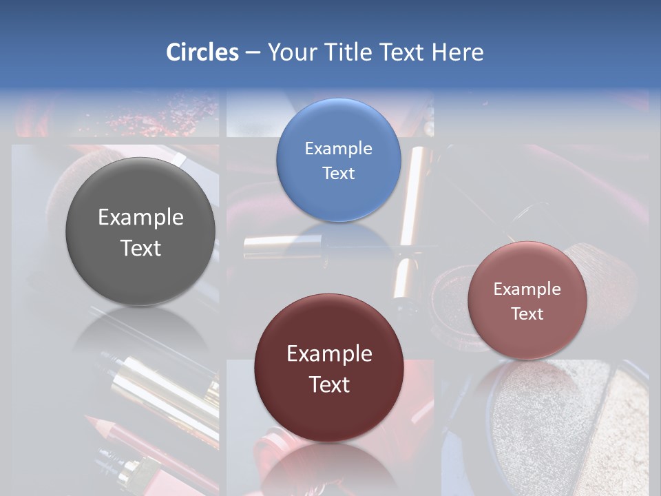 Makeup Collage PowerPoint Template