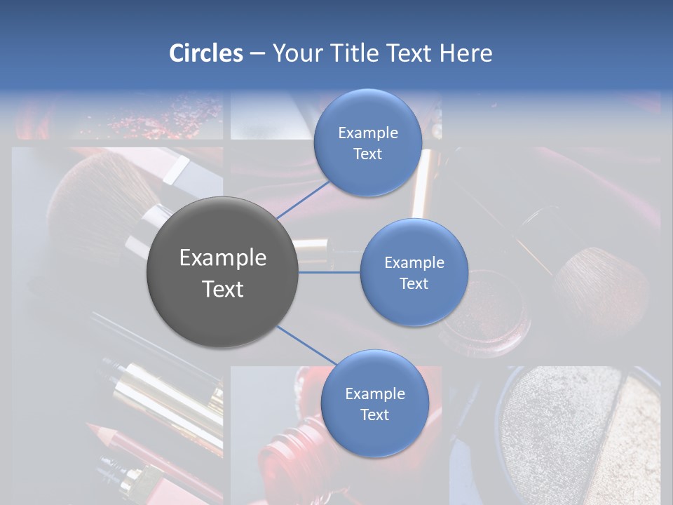 Makeup Collage PowerPoint Template