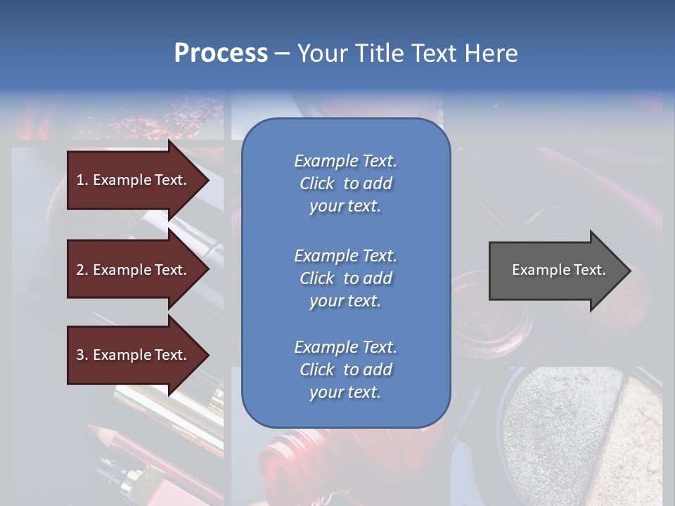 Makeup Collage PowerPoint Template