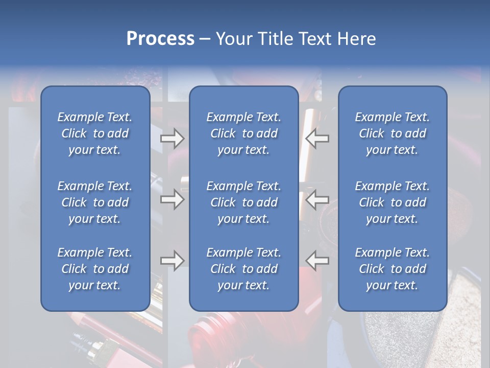 Makeup Collage PowerPoint Template