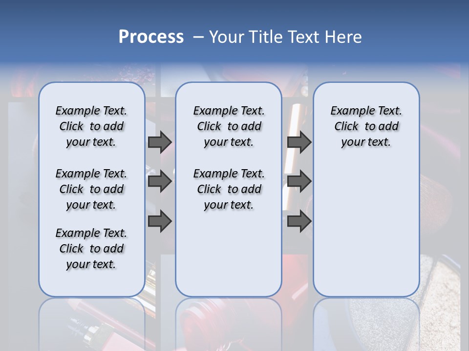 Makeup Collage PowerPoint Template