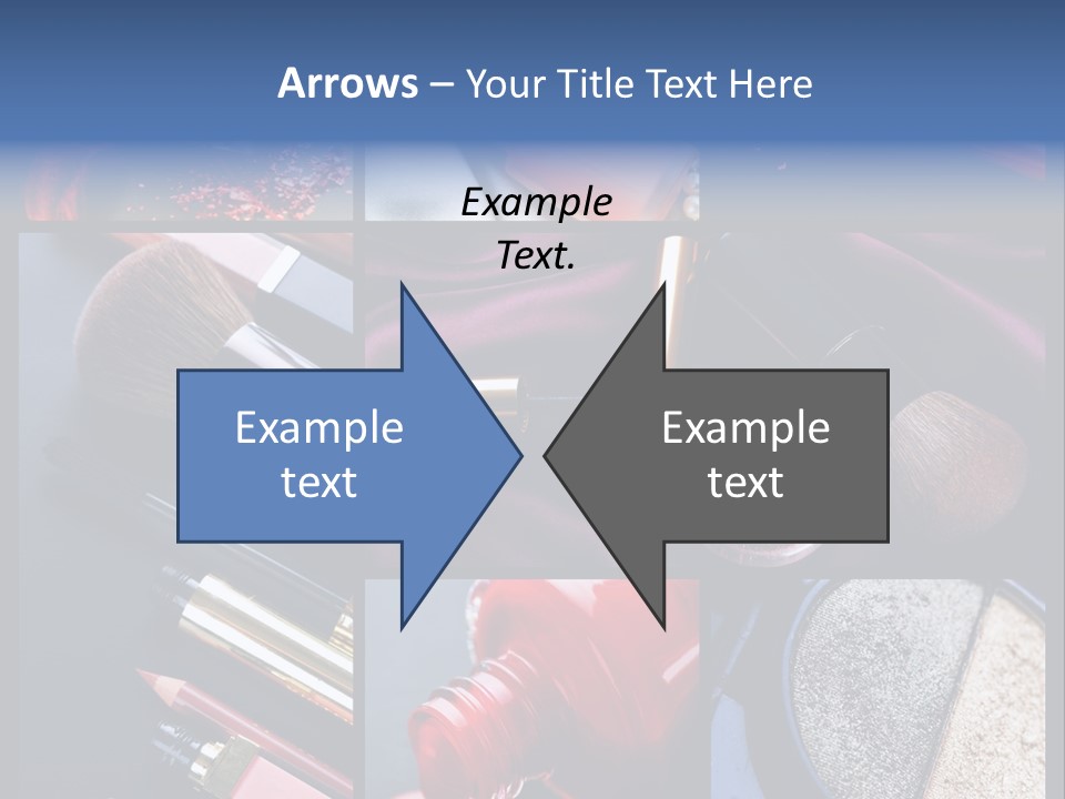 Makeup Collage PowerPoint Template