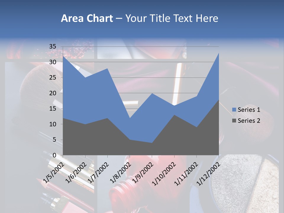 Makeup Collage PowerPoint Template