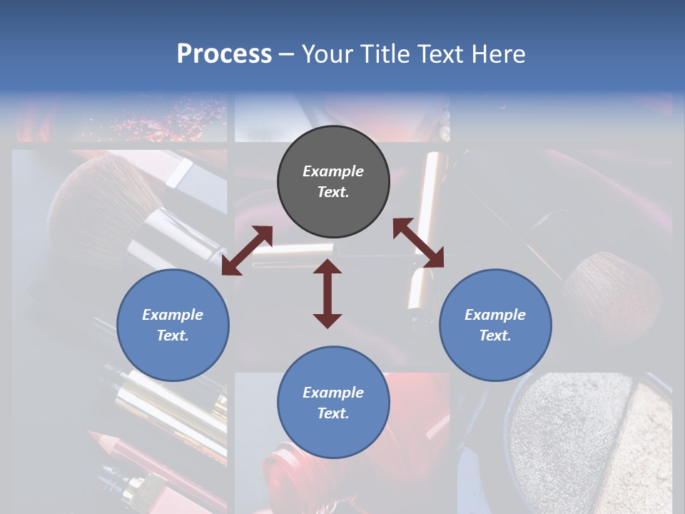 Makeup Collage PowerPoint Template