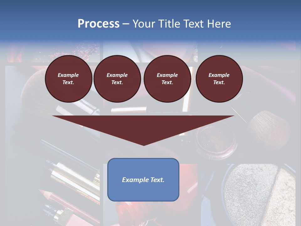 Makeup Collage PowerPoint Template