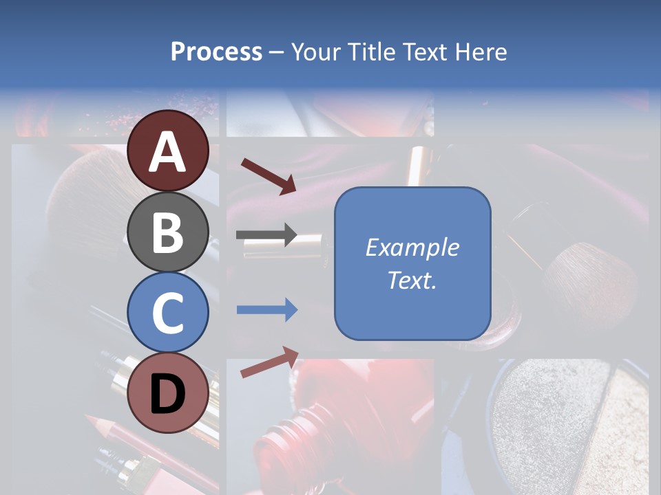 Makeup Collage PowerPoint Template