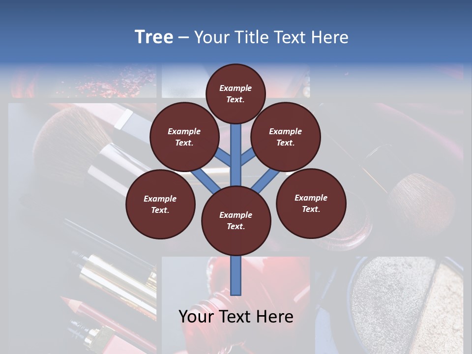 Makeup Collage PowerPoint Template