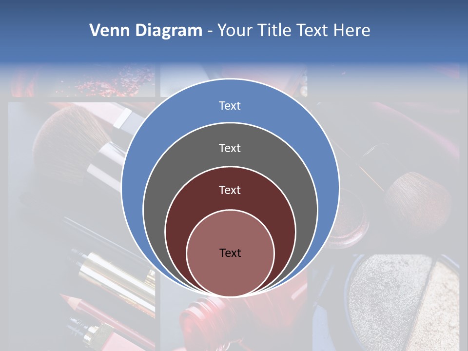 Makeup Collage PowerPoint Template