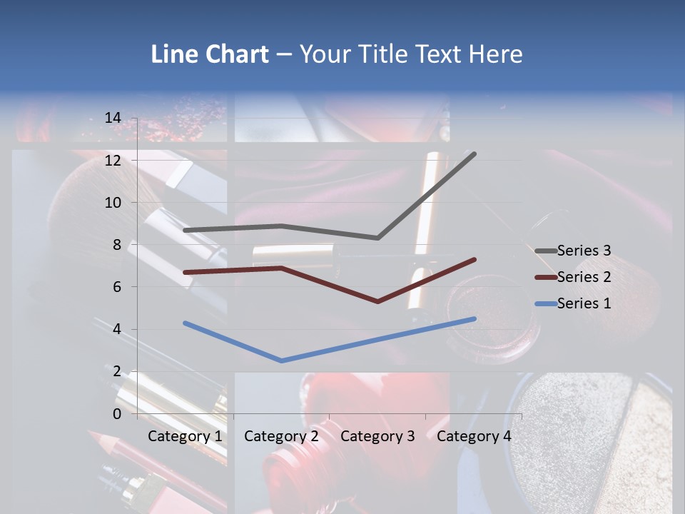 Makeup Collage PowerPoint Template