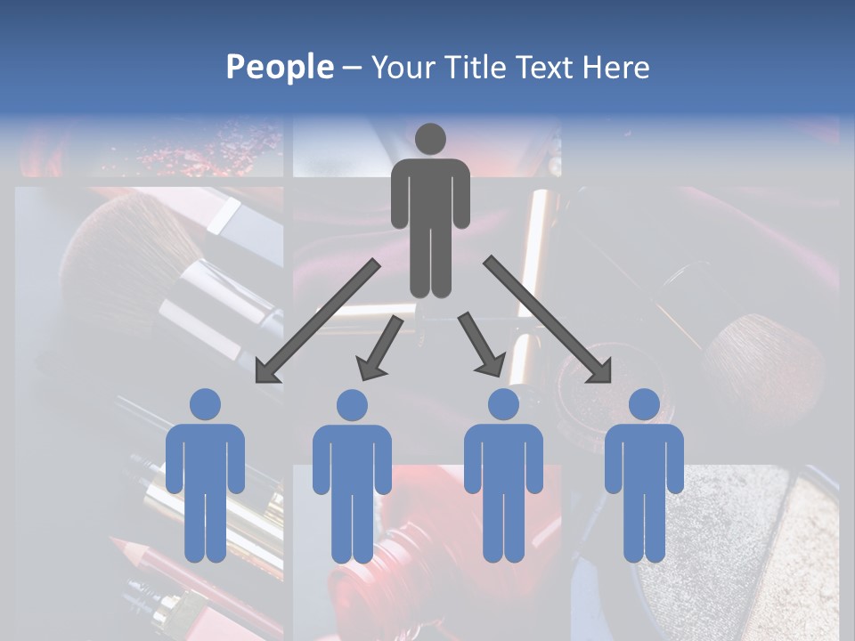 Makeup Collage PowerPoint Template