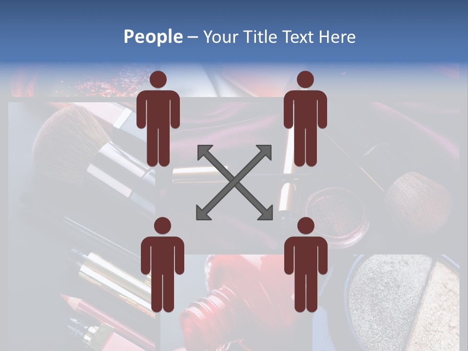 Makeup Collage PowerPoint Template