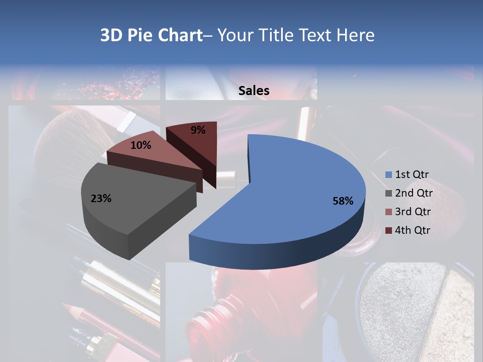 Makeup Collage PowerPoint Template