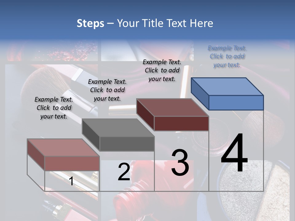 Makeup Collage PowerPoint Template