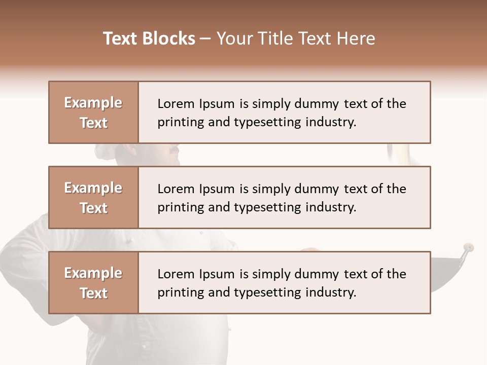 Adult Pan Profile PowerPoint Template