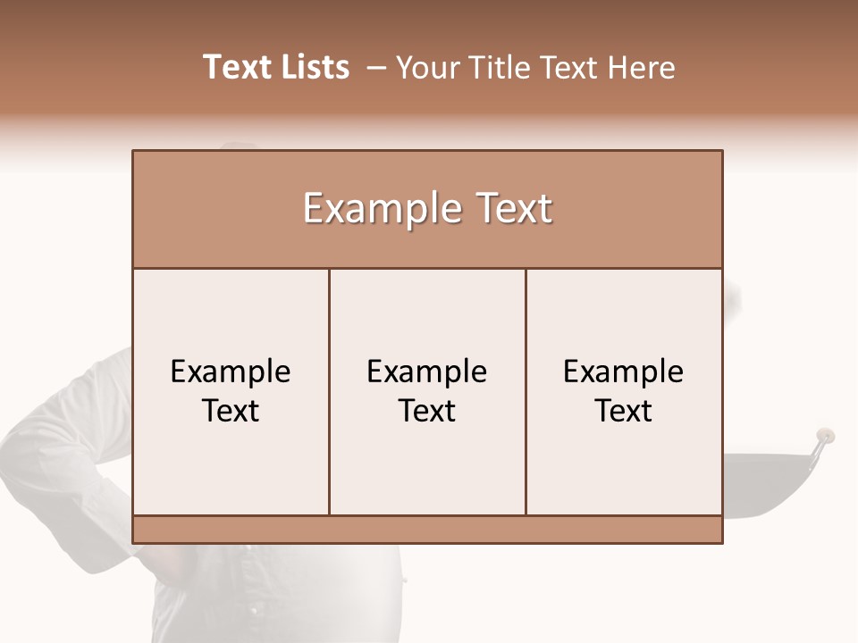 Adult Pan Profile PowerPoint Template