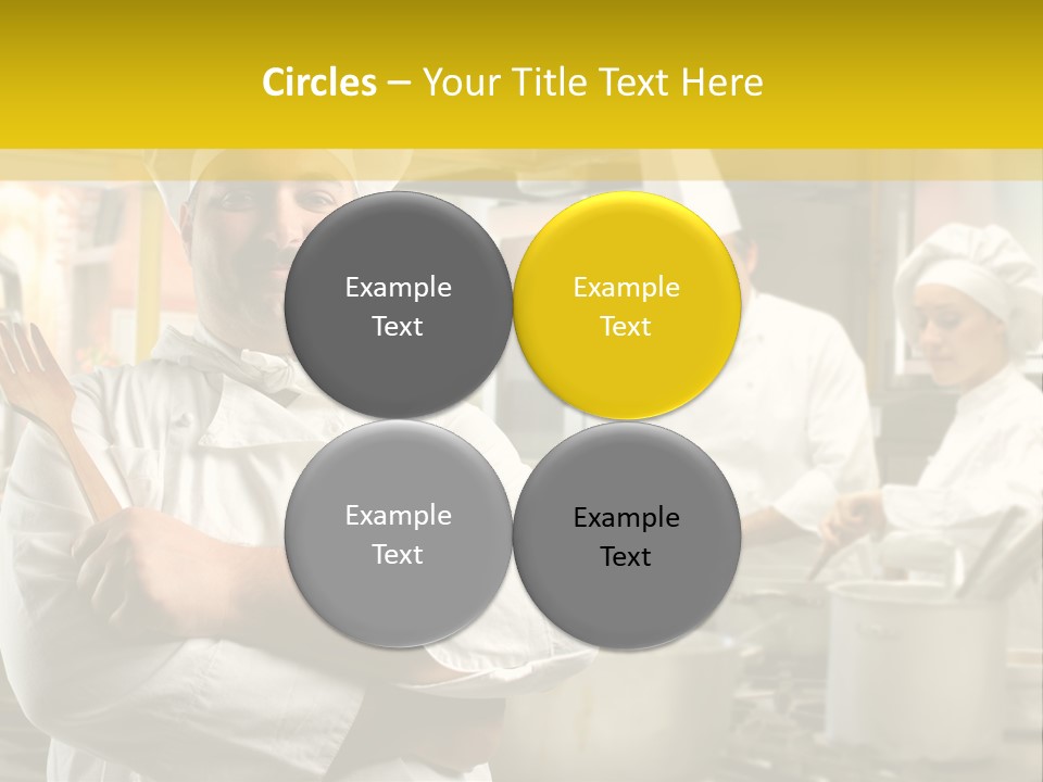 Stove Happy Fat PowerPoint Template