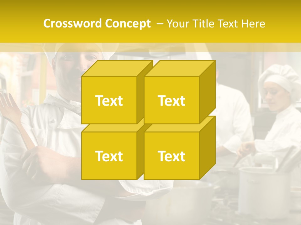 Stove Happy Fat PowerPoint Template