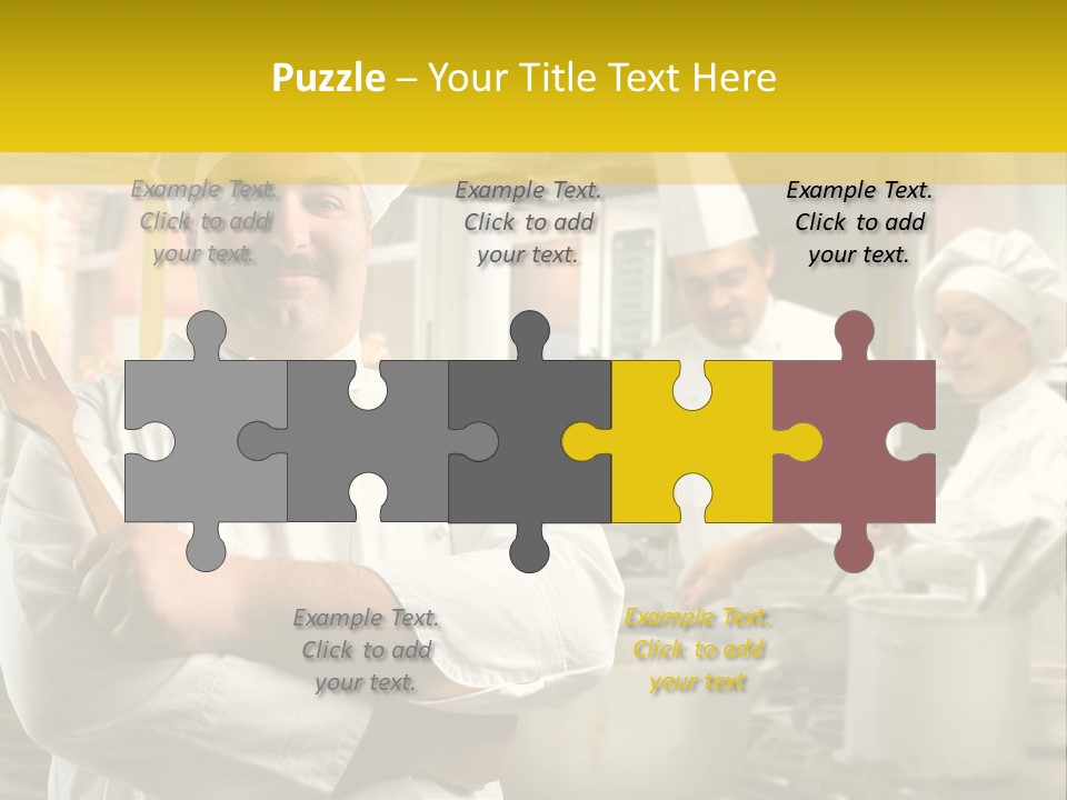 Stove Happy Fat PowerPoint Template