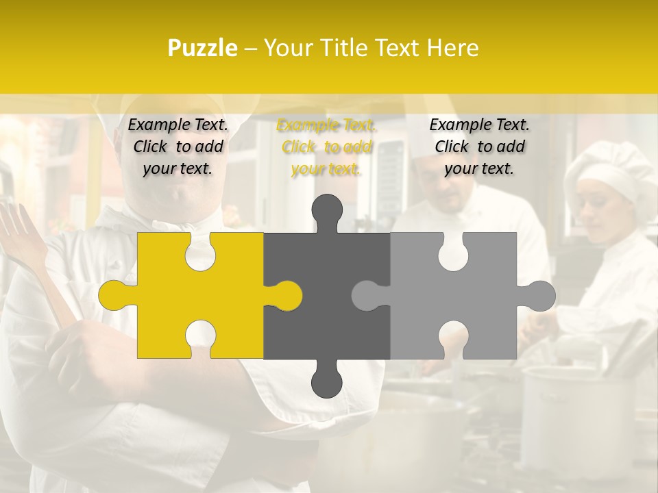 Stove Happy Fat PowerPoint Template