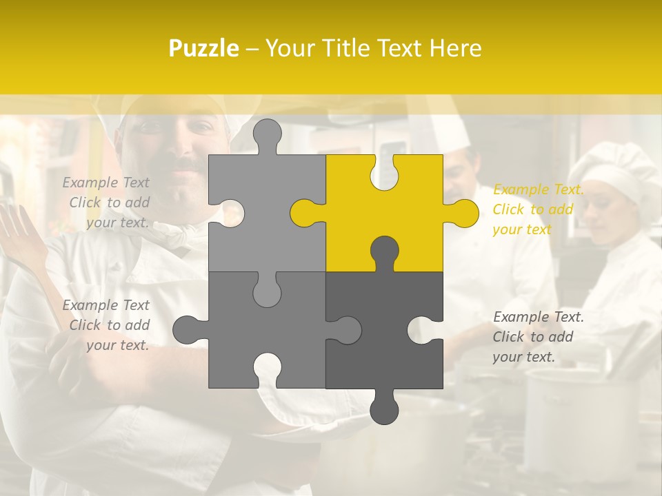 Stove Happy Fat PowerPoint Template