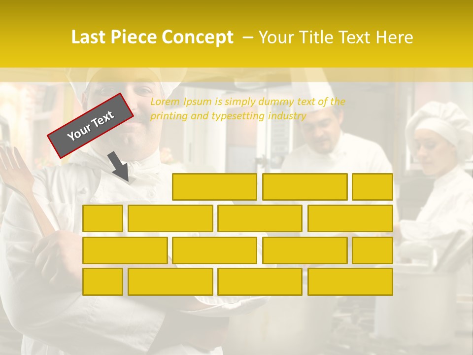 Stove Happy Fat PowerPoint Template