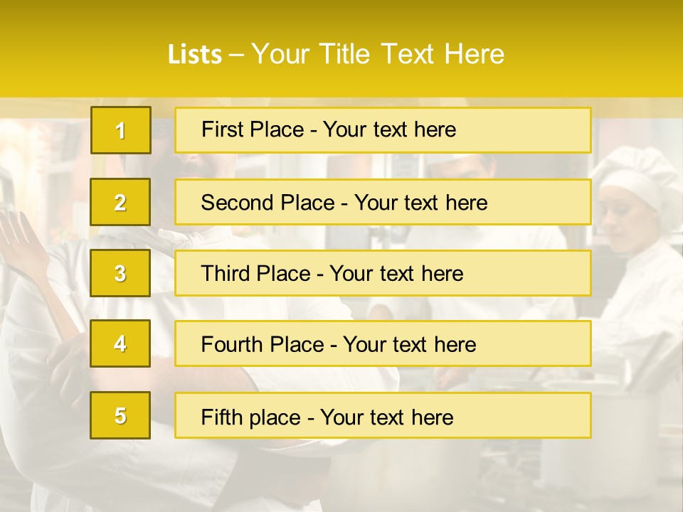 Stove Happy Fat PowerPoint Template