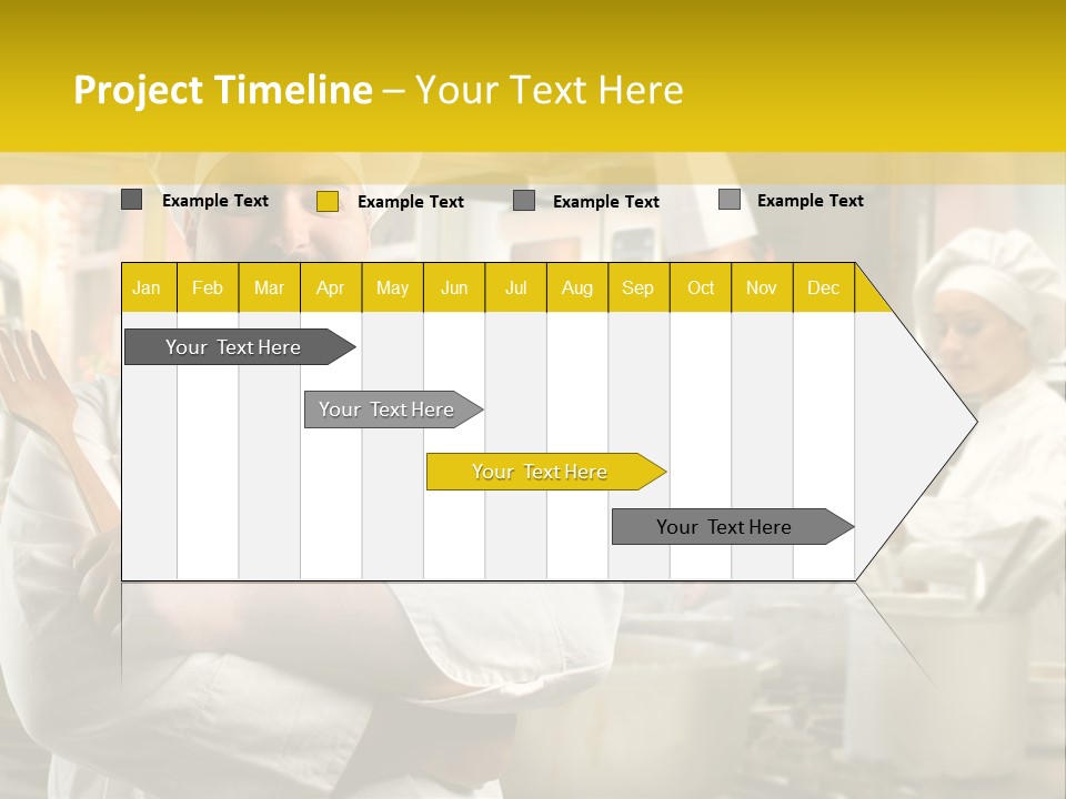 Stove Happy Fat PowerPoint Template