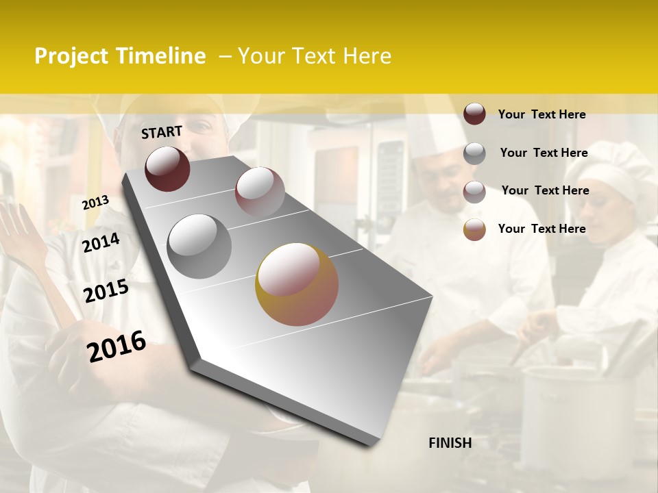 Stove Happy Fat PowerPoint Template