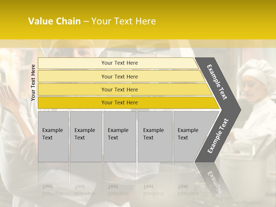 Stove Happy Fat PowerPoint Template