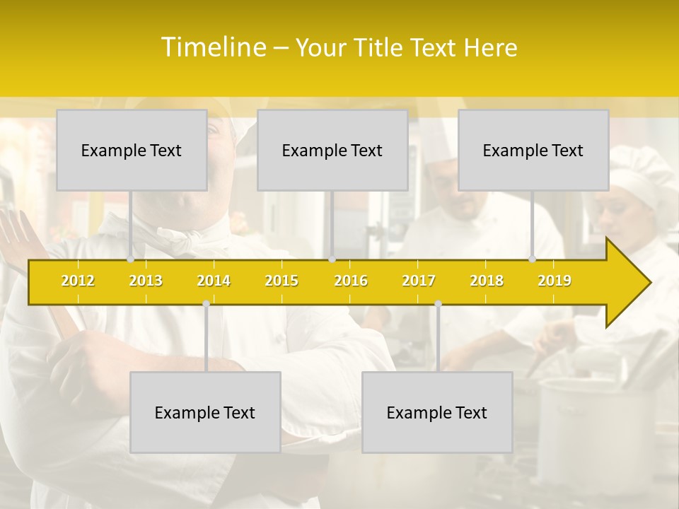 Stove Happy Fat PowerPoint Template