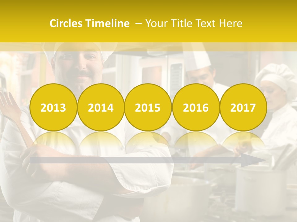 Stove Happy Fat PowerPoint Template