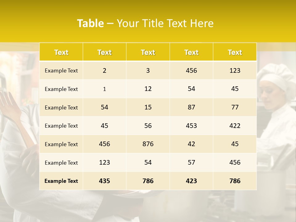 Stove Happy Fat PowerPoint Template