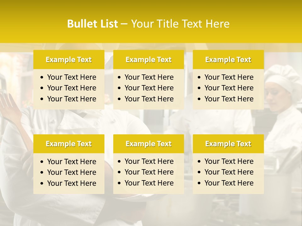 Stove Happy Fat PowerPoint Template