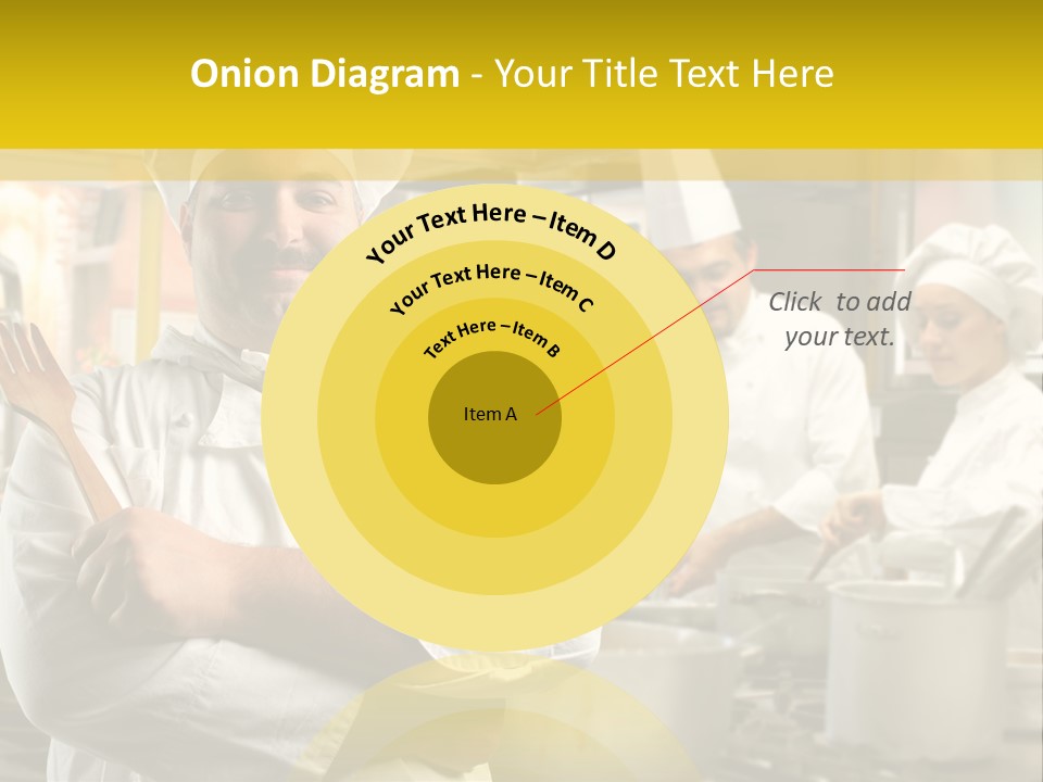 Stove Happy Fat PowerPoint Template