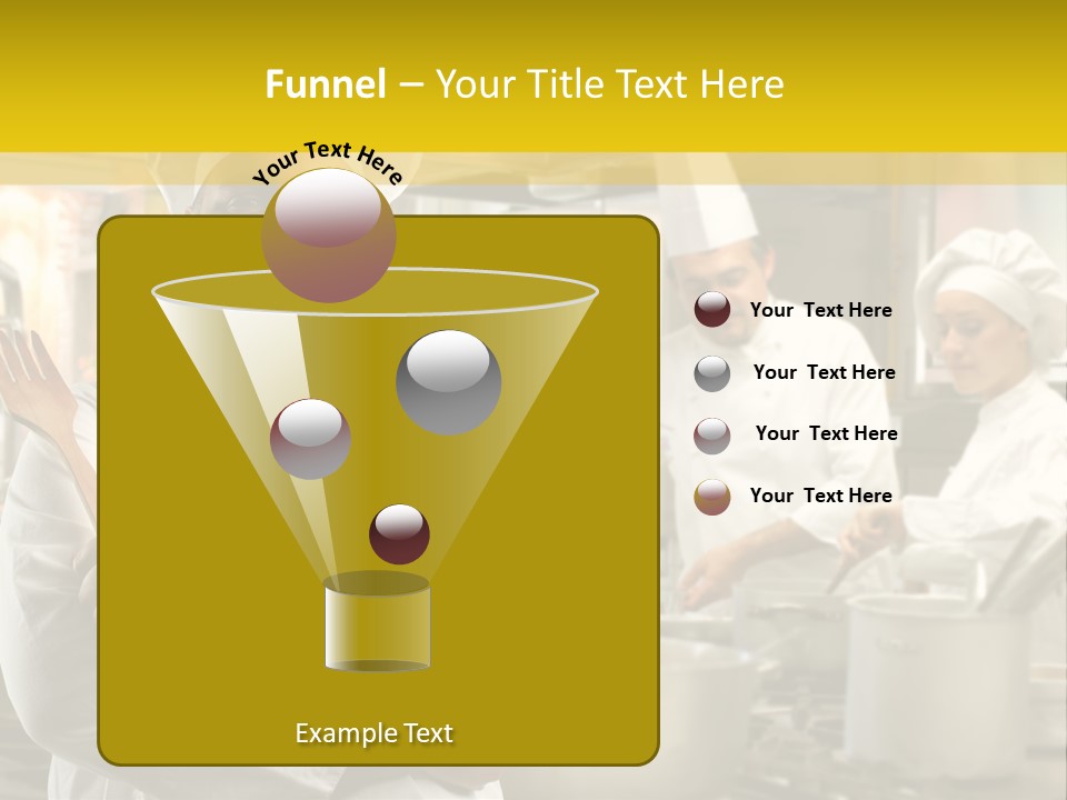 Stove Happy Fat PowerPoint Template