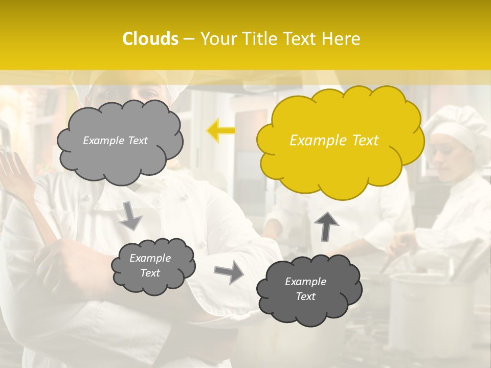 Stove Happy Fat PowerPoint Template