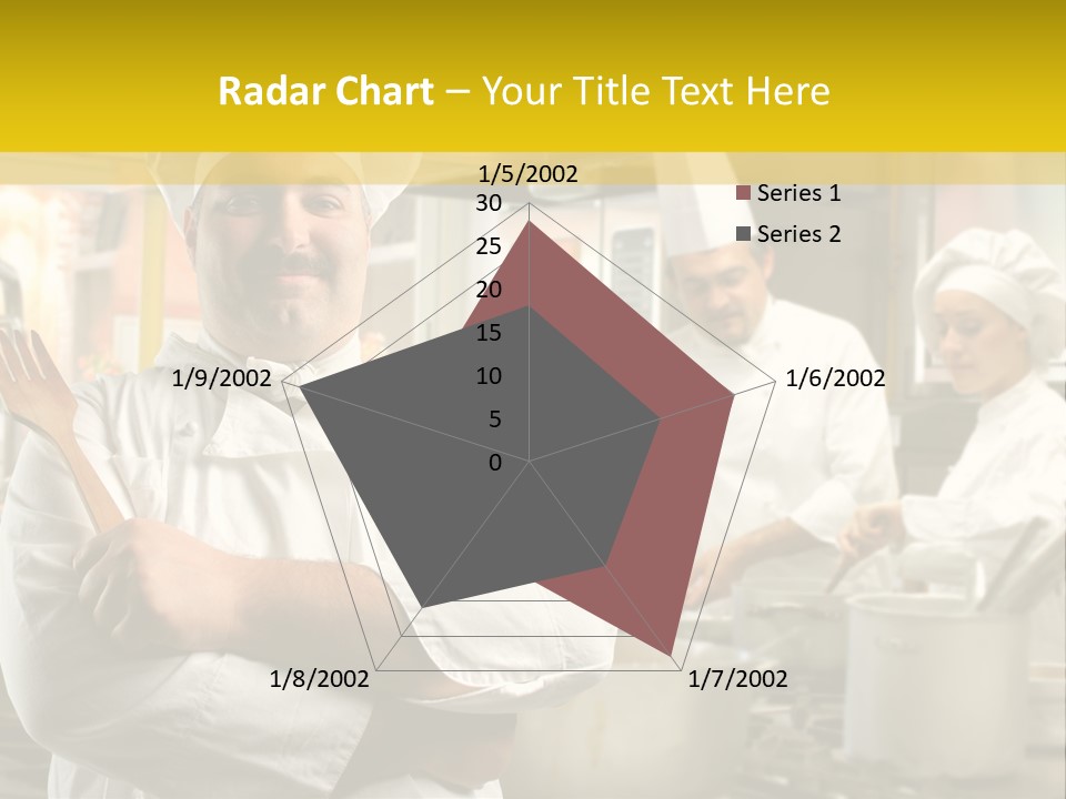 Stove Happy Fat PowerPoint Template
