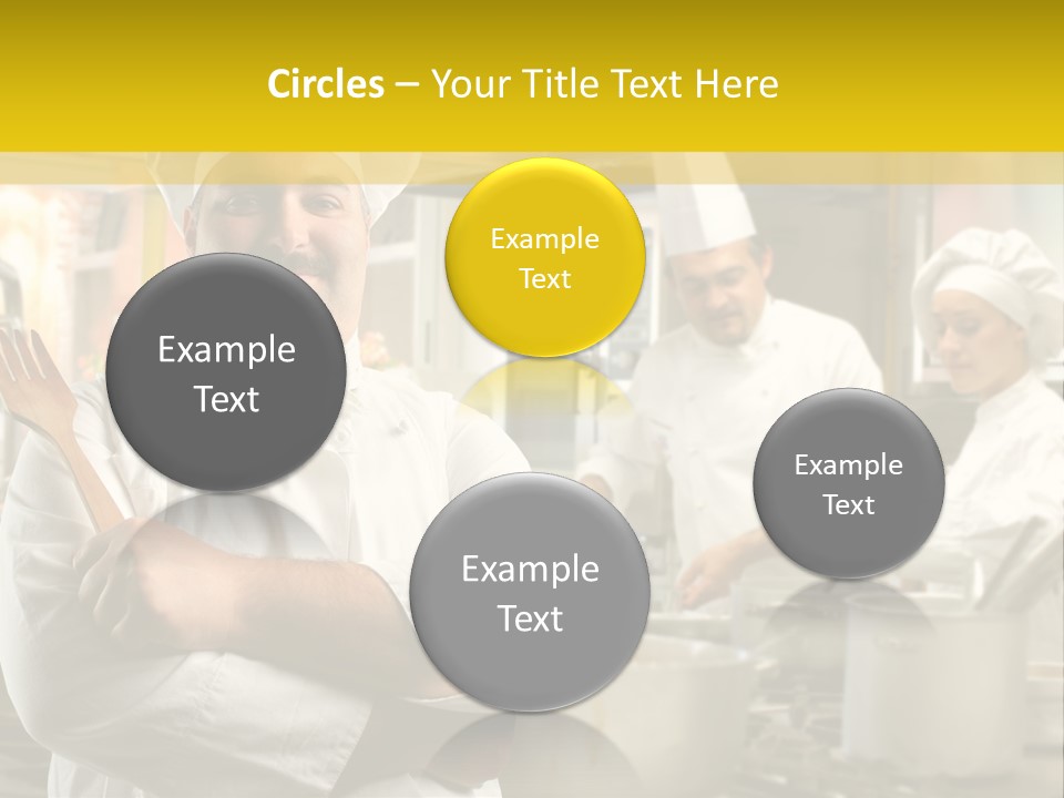 Stove Happy Fat PowerPoint Template