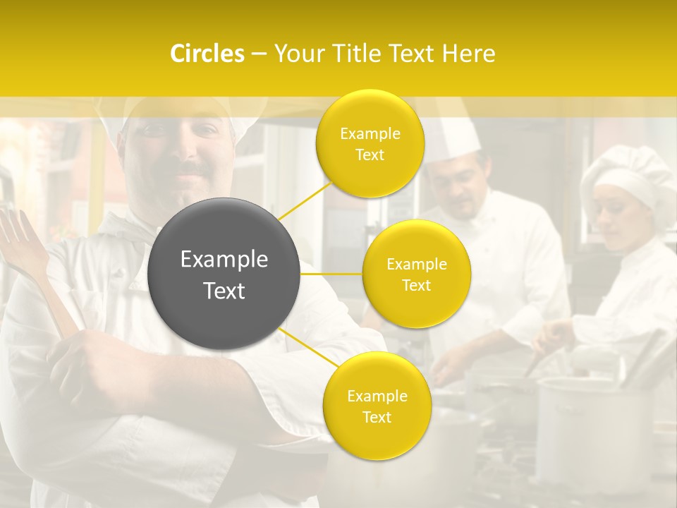 Stove Happy Fat PowerPoint Template