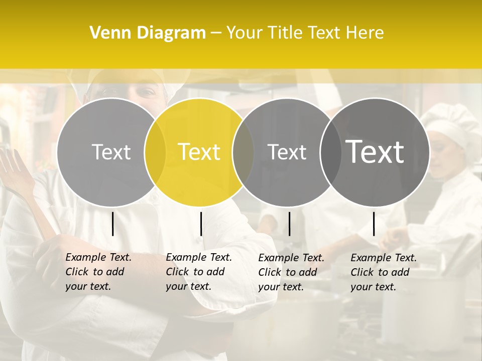 Stove Happy Fat PowerPoint Template