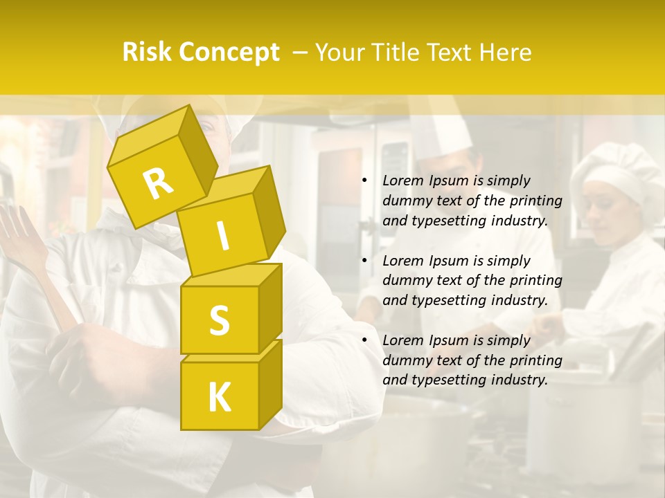 Stove Happy Fat PowerPoint Template