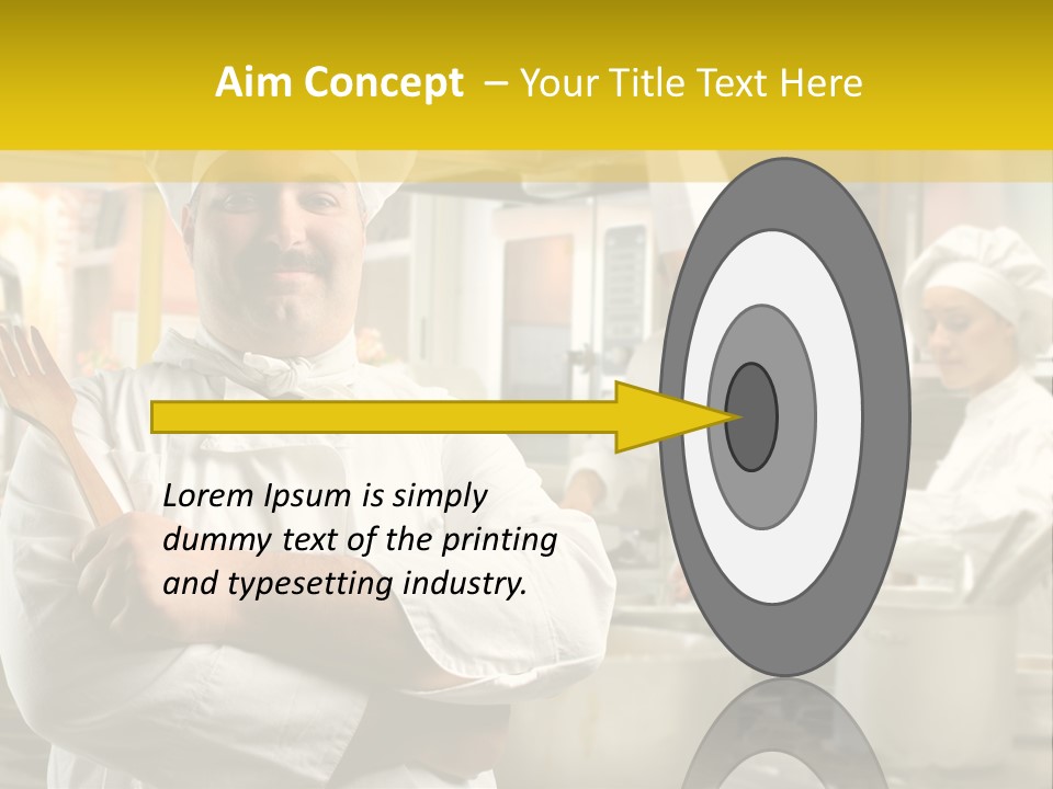 Stove Happy Fat PowerPoint Template