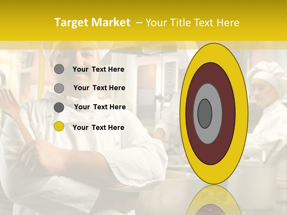 Stove Happy Fat PowerPoint Template