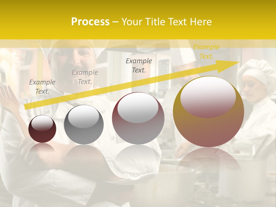 Stove Happy Fat PowerPoint Template