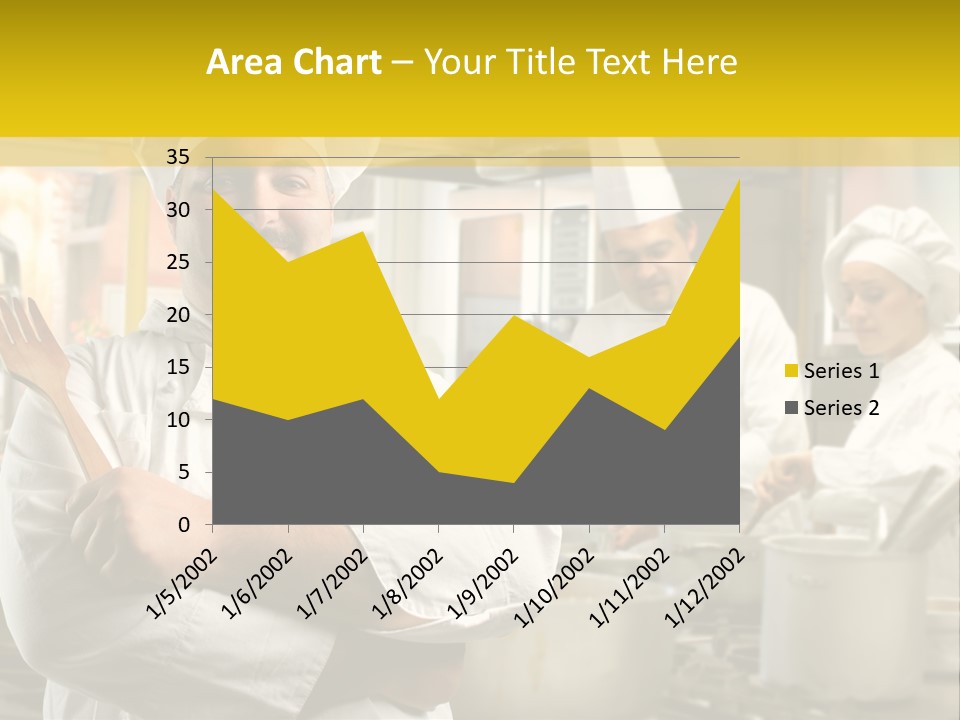 Stove Happy Fat PowerPoint Template