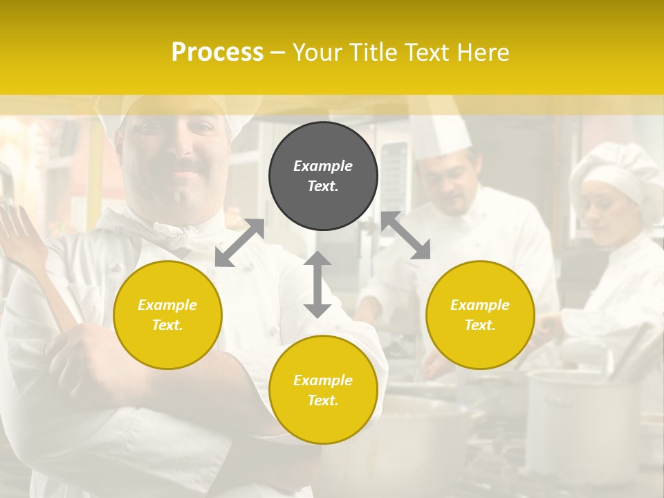 Stove Happy Fat PowerPoint Template