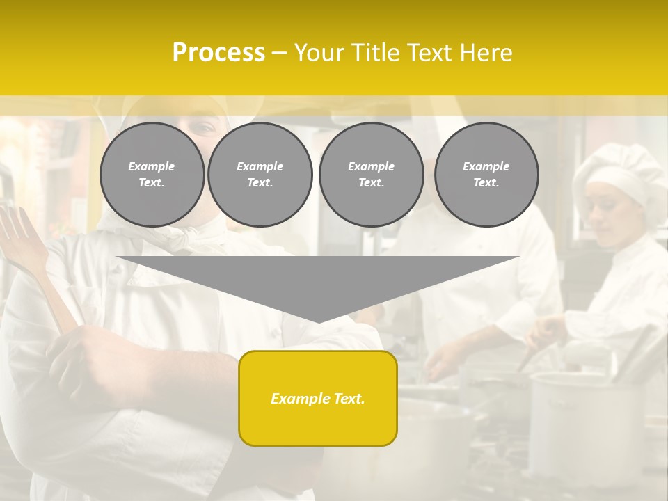 Stove Happy Fat PowerPoint Template