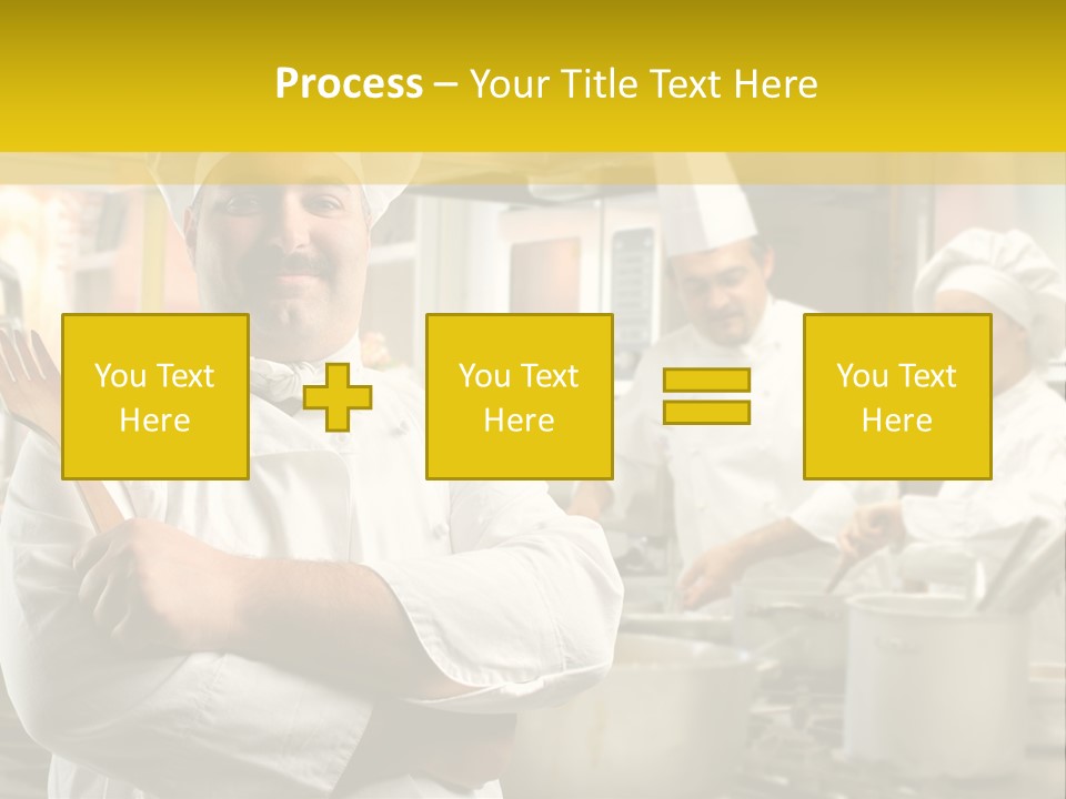 Stove Happy Fat PowerPoint Template